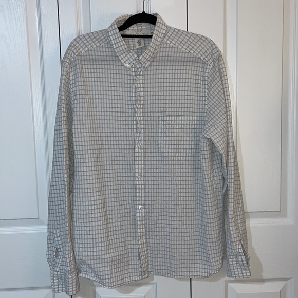 H&M Label of Traded Goods Men’s XL Button Down Long Sleeve Shirt - Picture 2 of 12